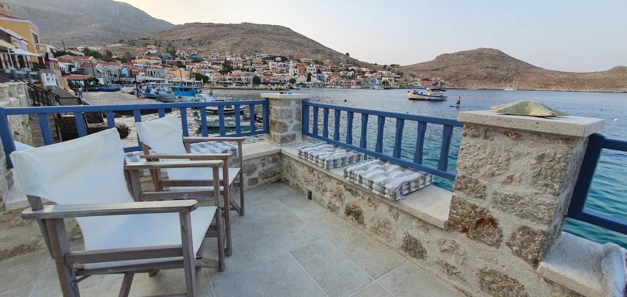 Halki Sea Breeze - A Waterfront Villa Exterior foto